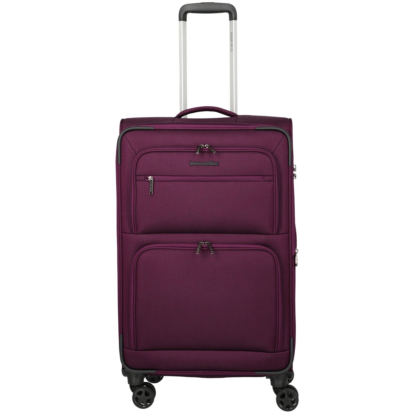 Travelite Trolley Cubis Trolley 4w M 72 cm berry