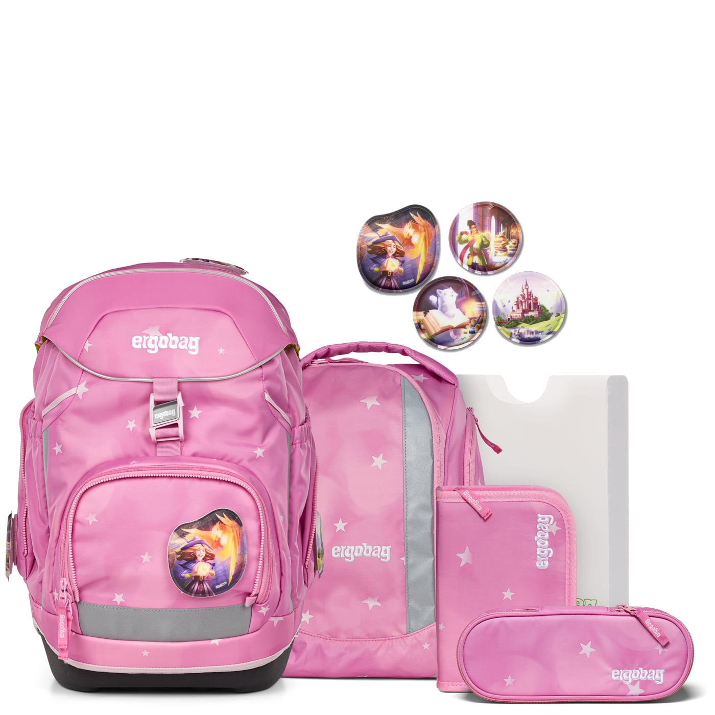 Ergobag Schulranzen Set 6tlg. Pack (2025) WolkenzauBär