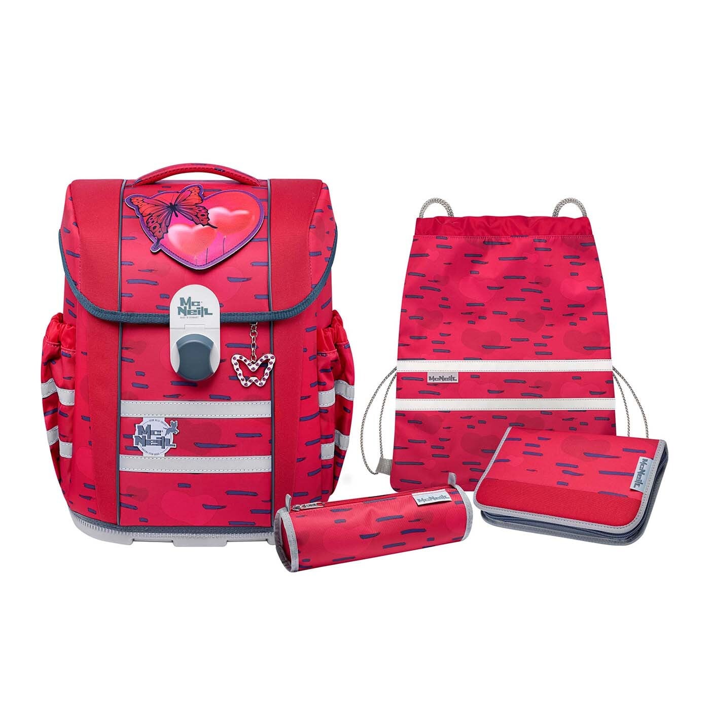 McNeill Schulranzen Set 5tlg. Mac 2 Mood