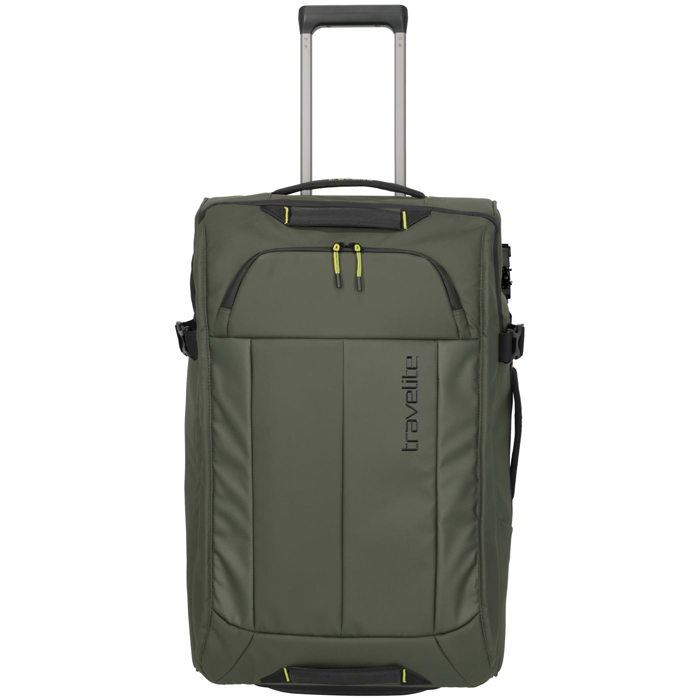 Travelite Reisetasche mit Rollen Briize Wheeled Duffle M 67cm khaki