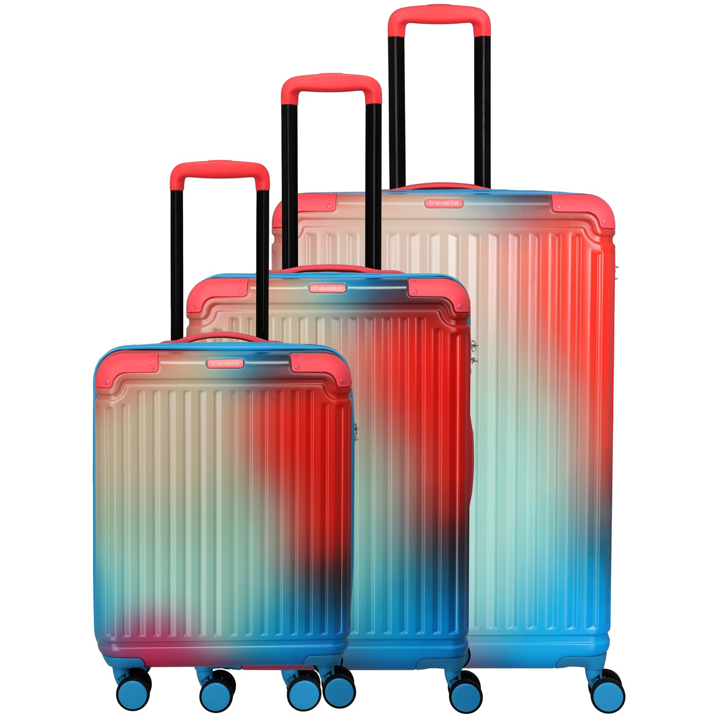 Travelite Kofferset 3tlg. Cruise S/M/L multicolor