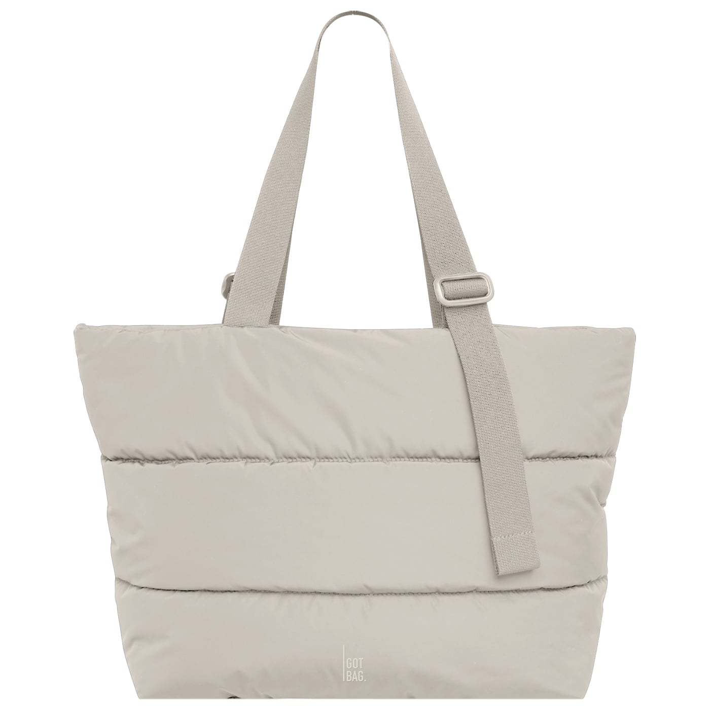 GOT BAG Shopper Puffer Tote Bag Monochrome Edition scallop