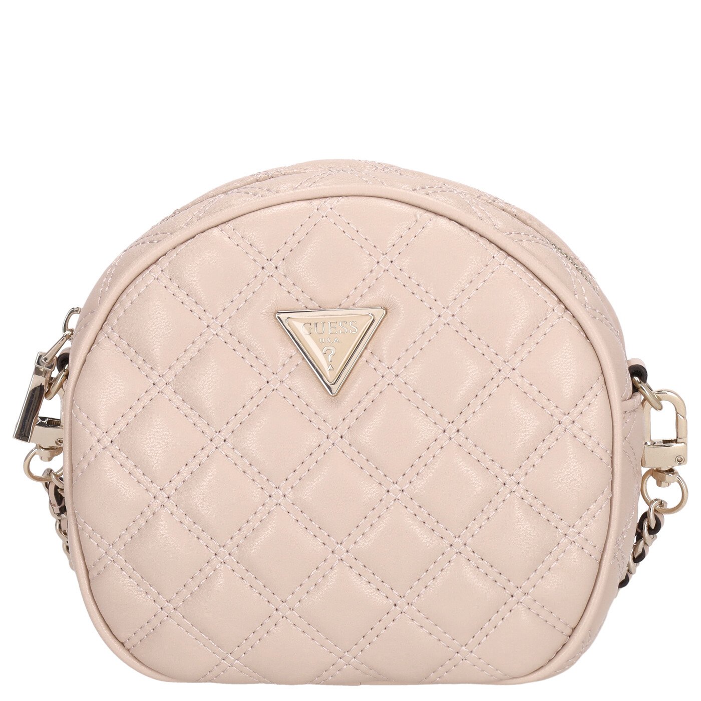 Guess Umhängetasche Giully Circle Bag light beige