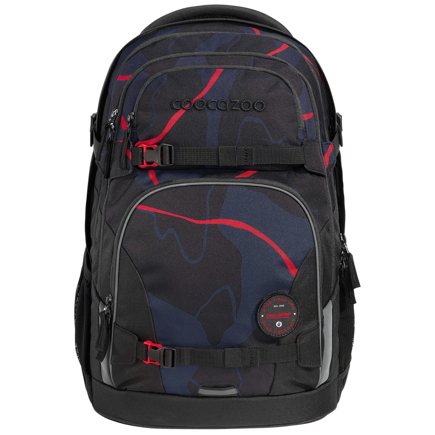 coocazoo Schulrucksack PORTER lava lines