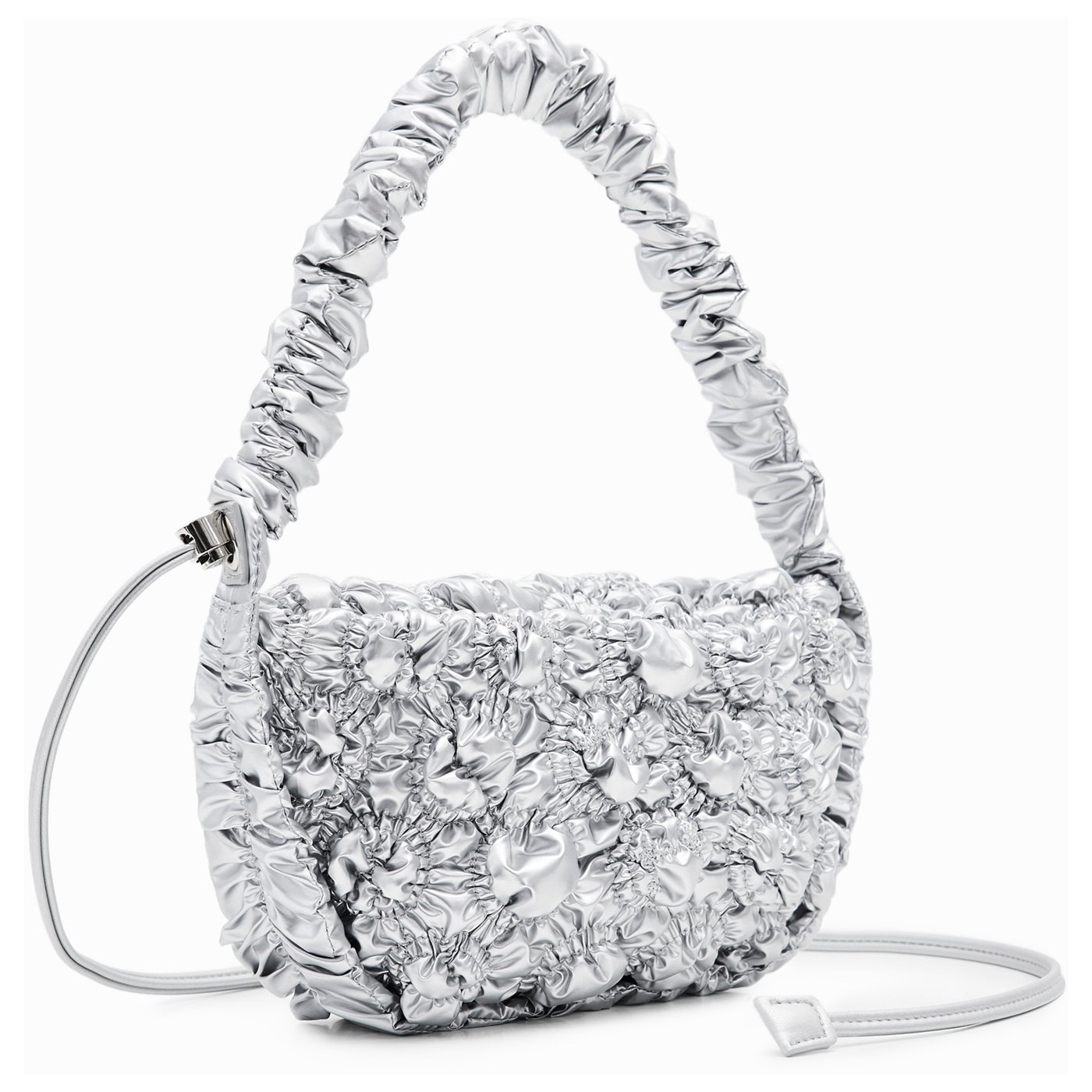 Desigual Umhängetasche Flossy Eibar Mini silver