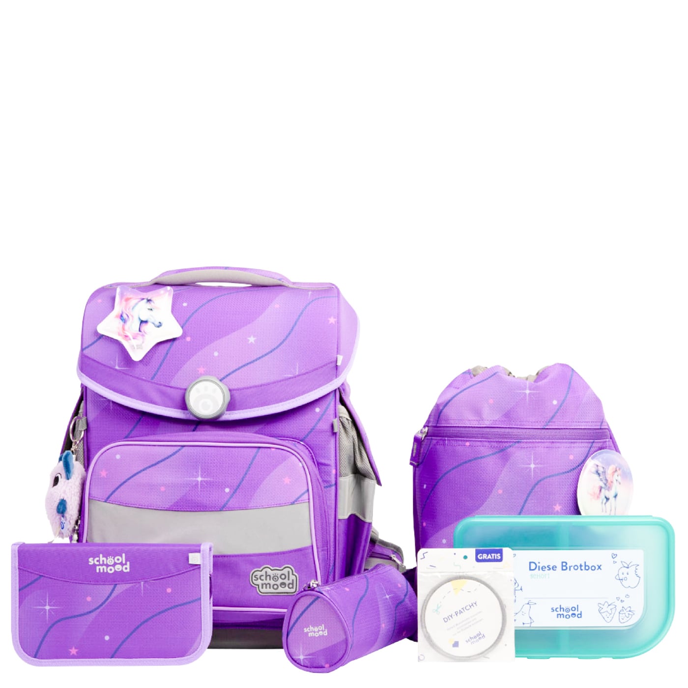 School-Mood Schulranzen Set 7tlg. Timeless Pro Marie (2025)