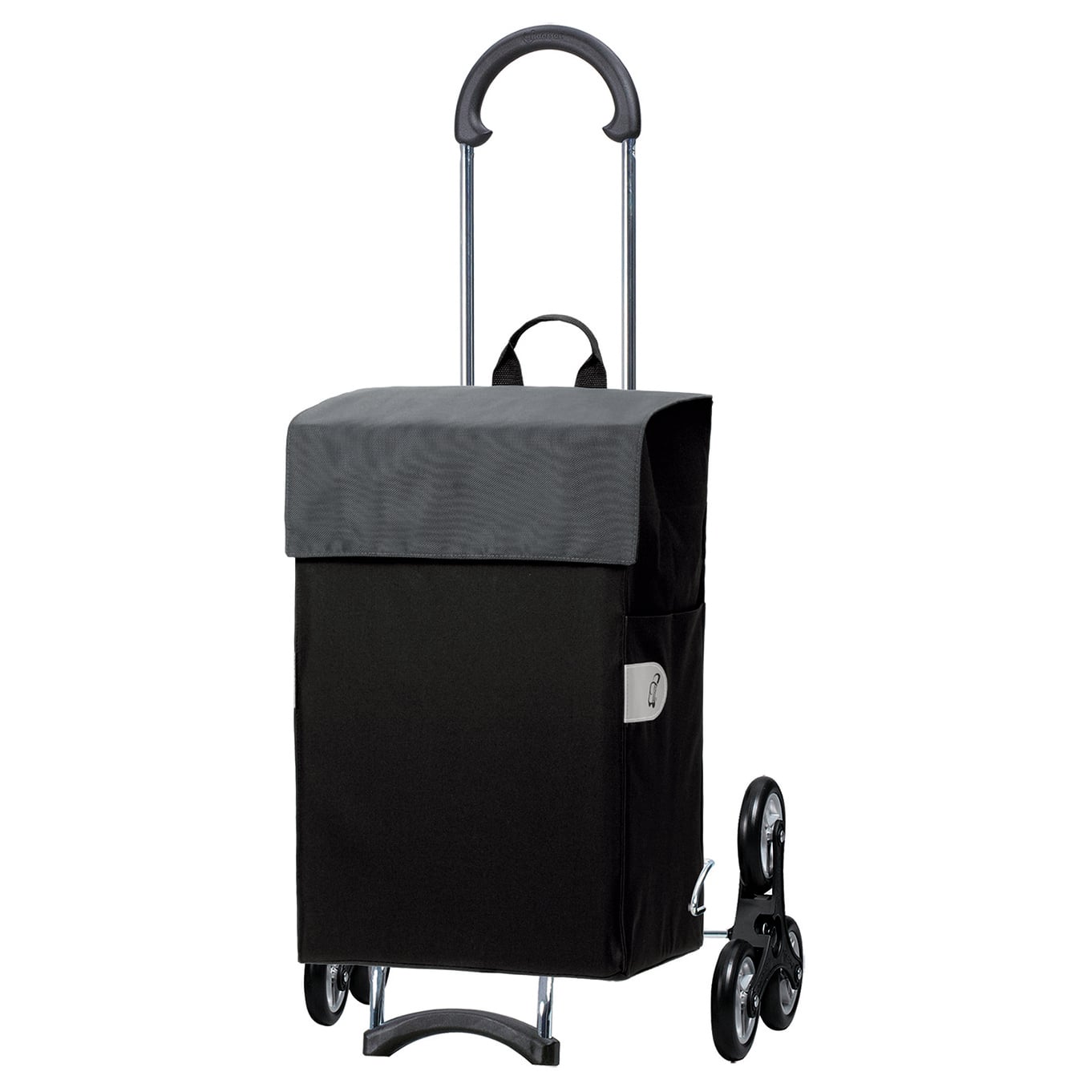 Andersen Einkaufstrolley Treppensteiger Scala Shopper Hera schwarz/grau