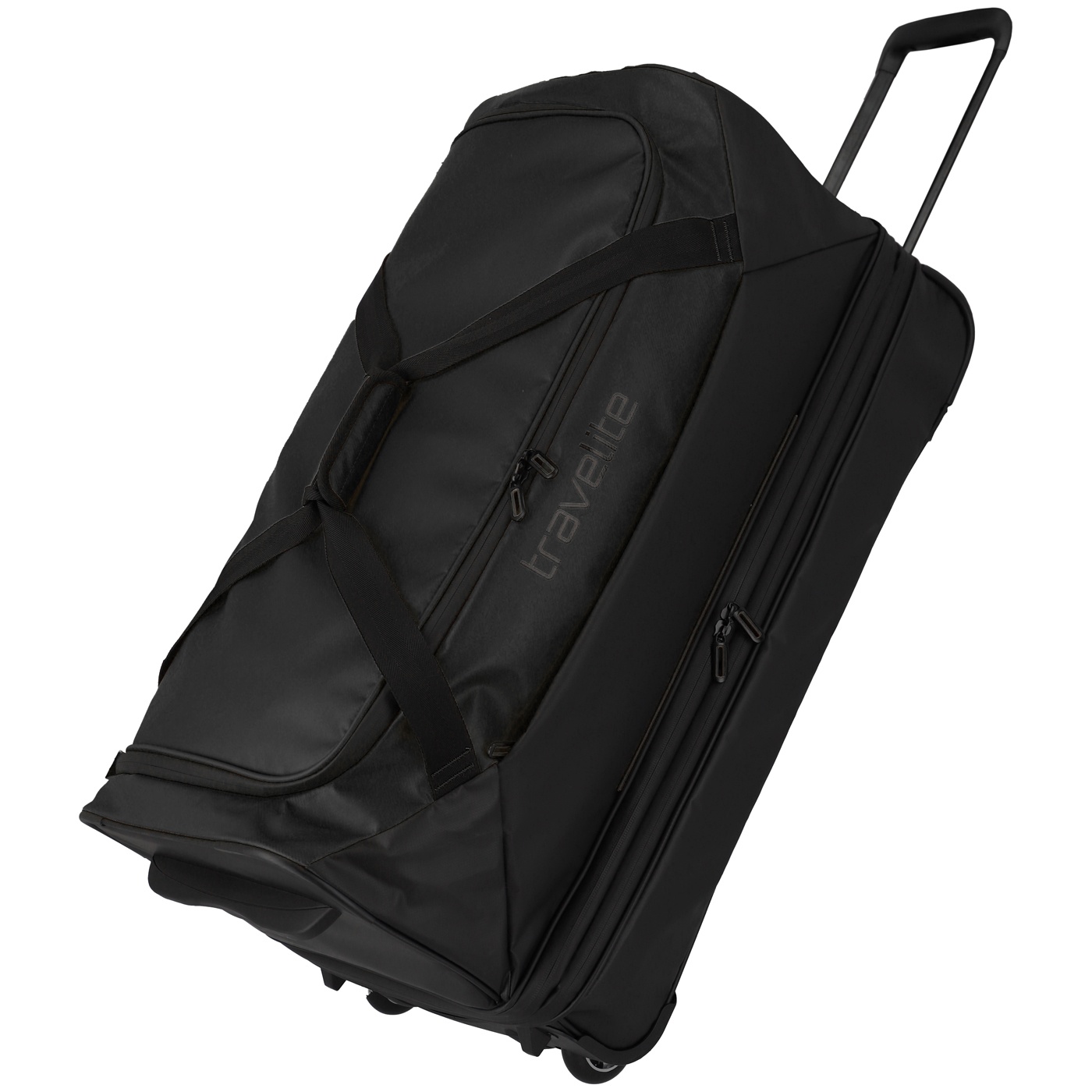 Travelite Reisetasche mit Rollen Basics erw. 98l schwarz