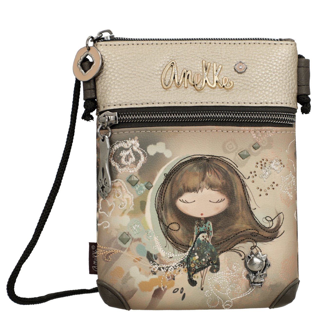 Anekke Umhängetasche Real 41703-904 Handytasche taupe