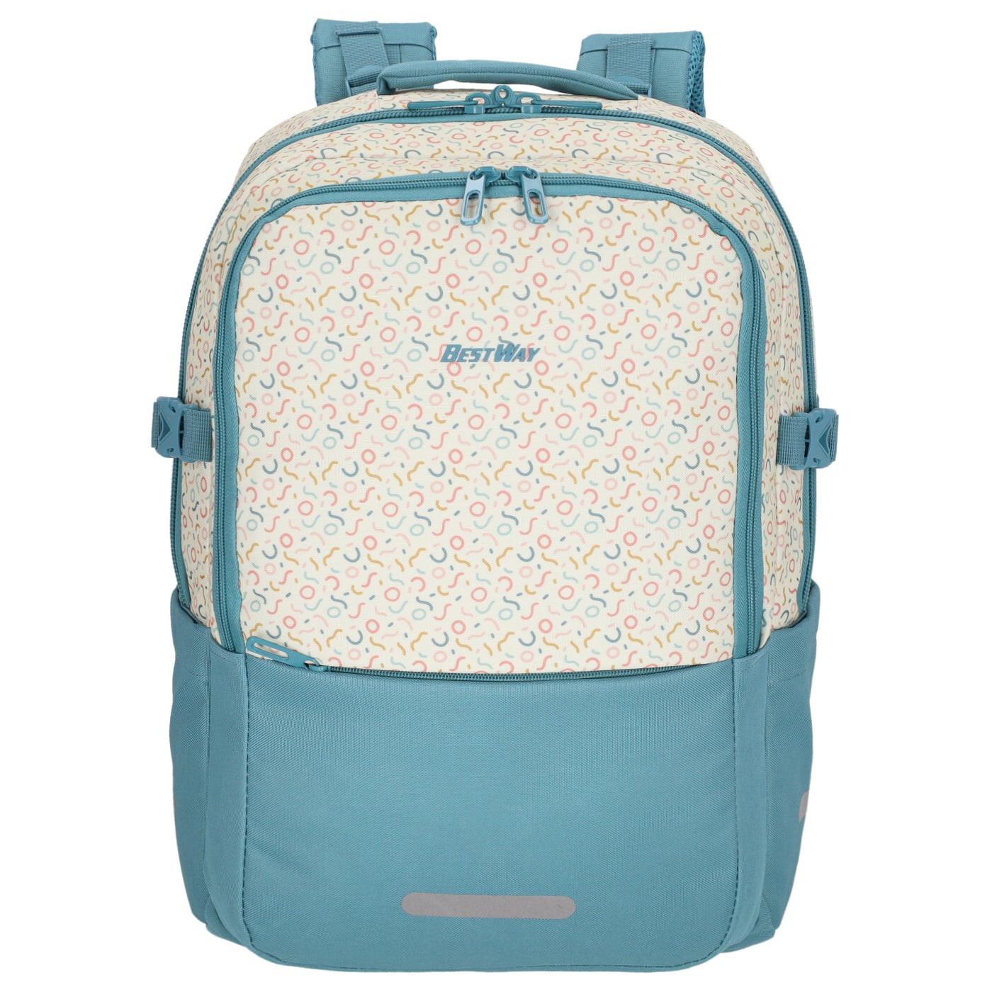 Bestway Rucksack Cube Reiserucksack 30l türkis/natur
