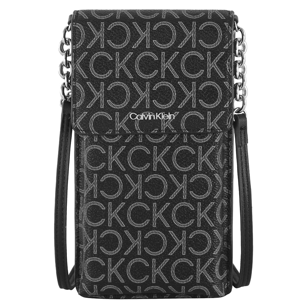 Calvin Klein Umhängetasche CK Must Phone Pouch Xbody black mono