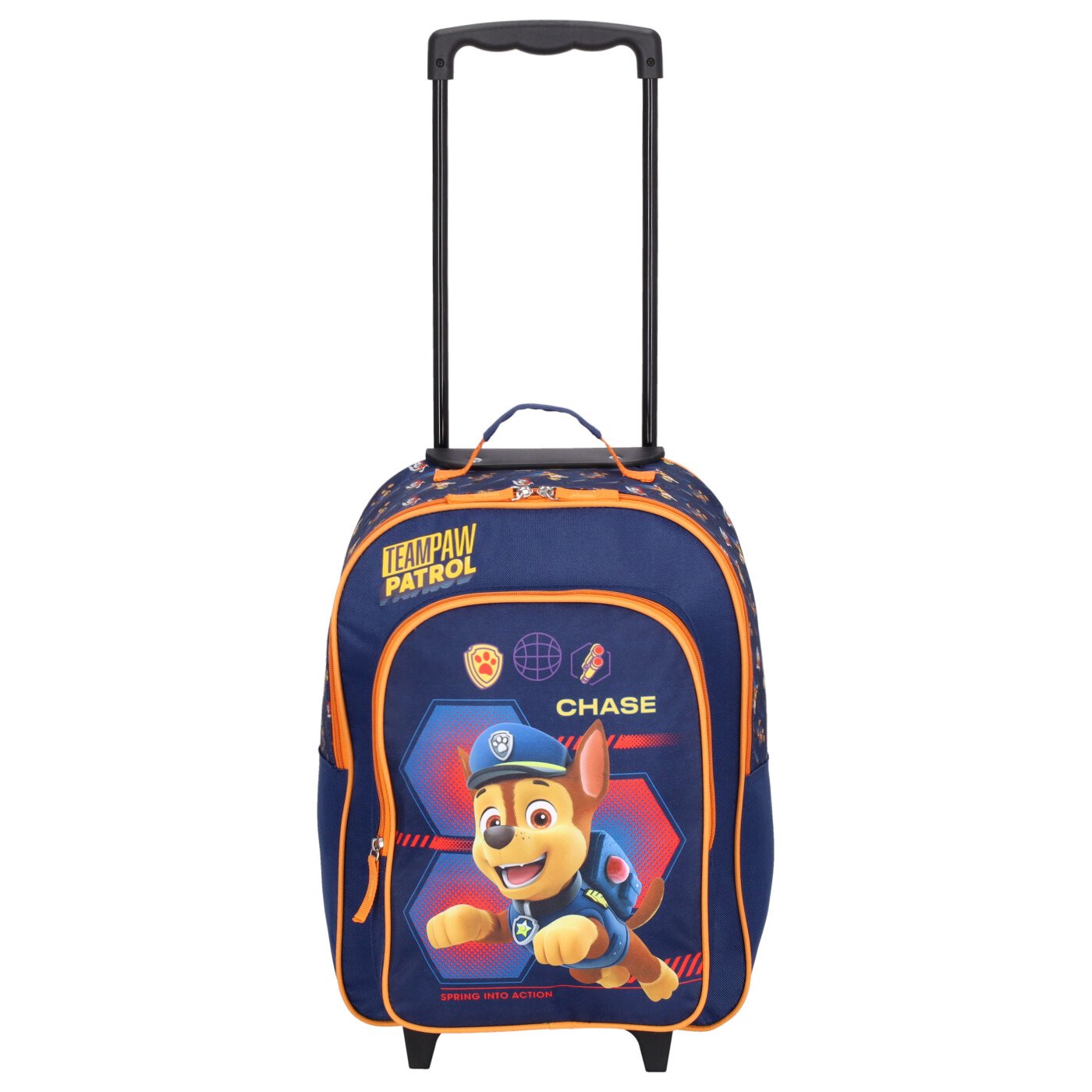 Fabrizio Kids Kinderkoffer Paw Patrol Chase marineblau/orange