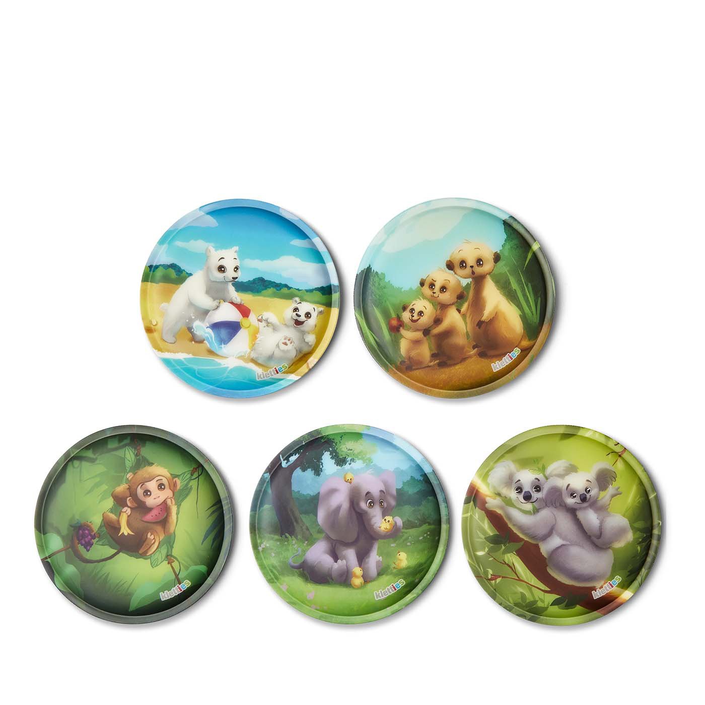 Ergobag Motivset 5tlg. Kletties Zoobabies