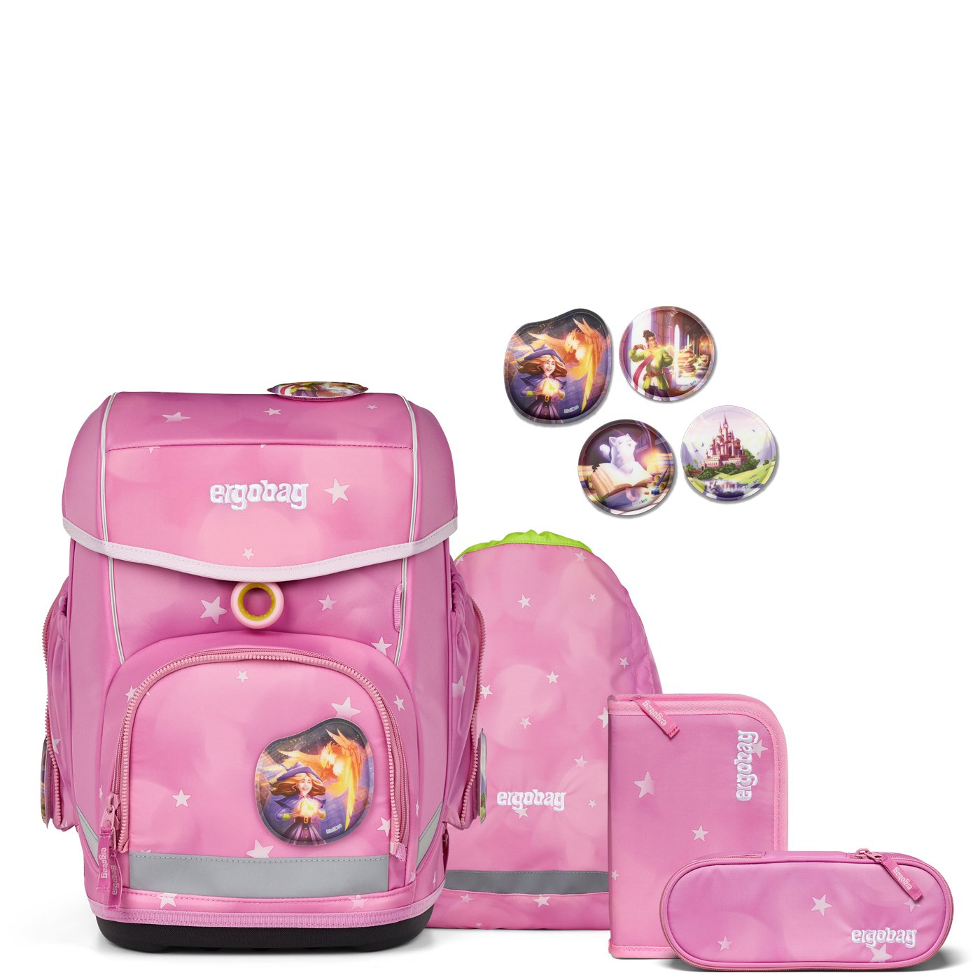 Ergobag Schulranzen Set 5tlg. Cubo (2025) WolkenzauBär