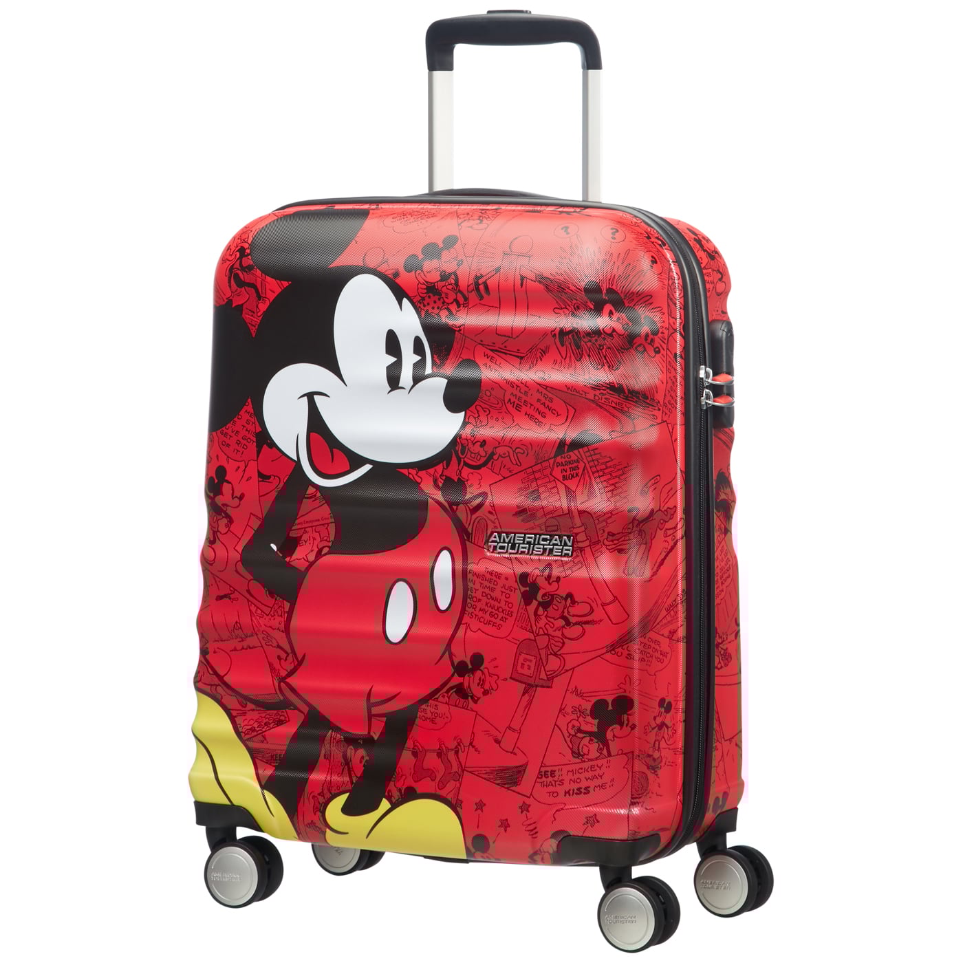 American Tourister Handgepäckkoffer Disney Wavebreaker 55cm Mickey Comics Red