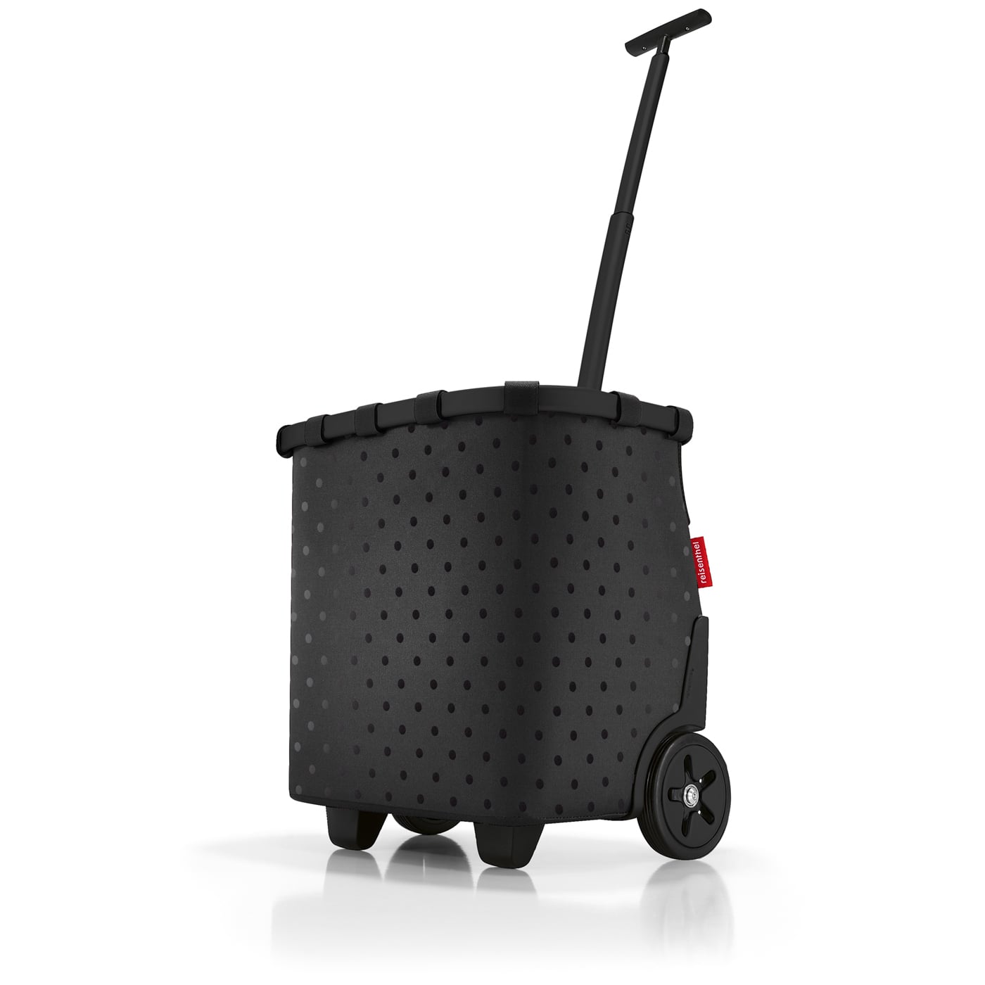 reisenthel Einkaufstrolley carrycruiser 40l frame glossy dots black