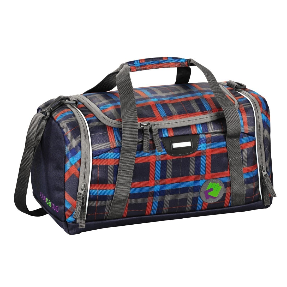 coocazoo Sporttasche SporterPorter 20l check peacoat