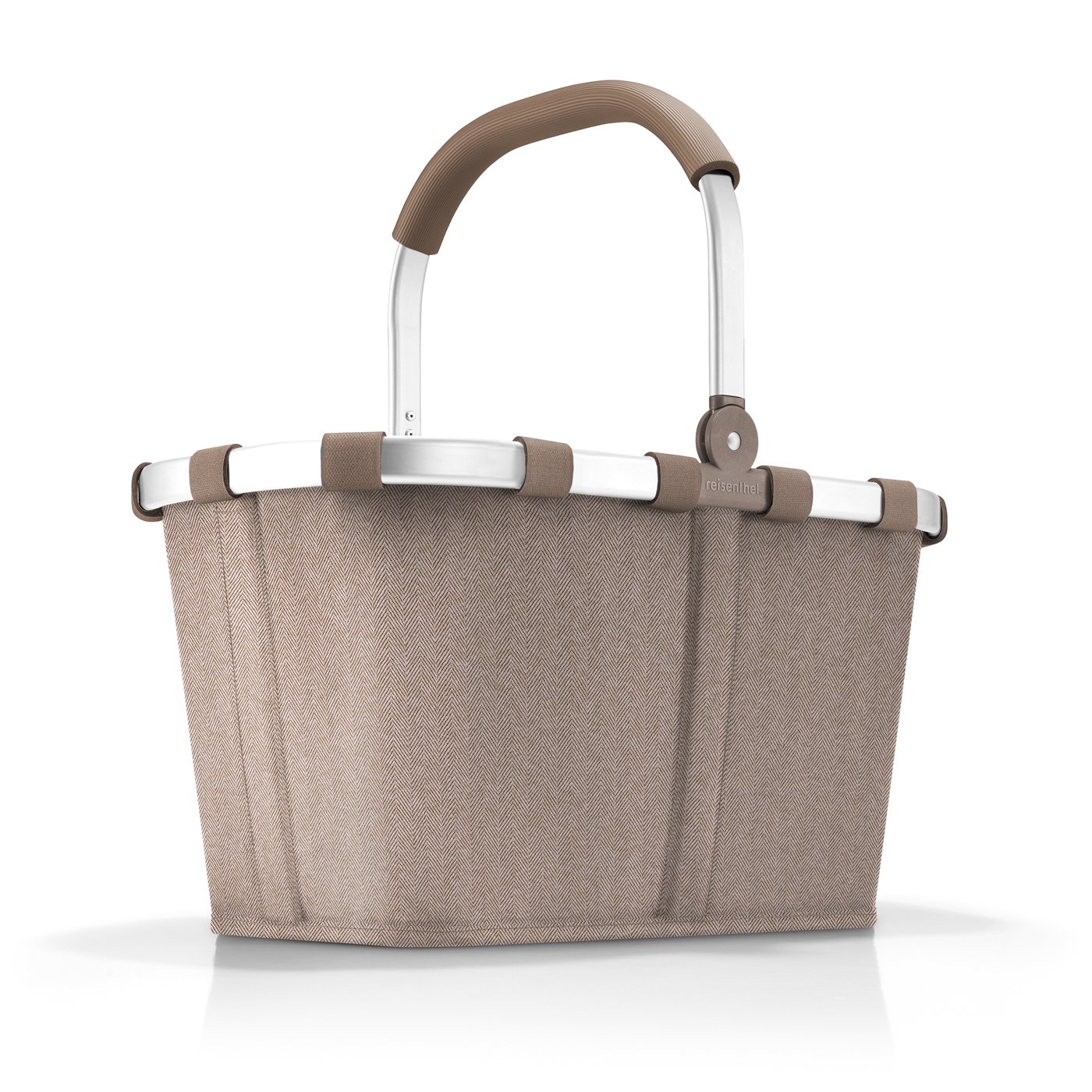 reisenthel Einkaufskorb carrybag 22l herringbone mokka