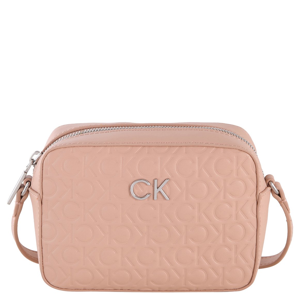 Calvin Klein Umhängetasche RE-Lock Camera Bag Embossed cafe au lait