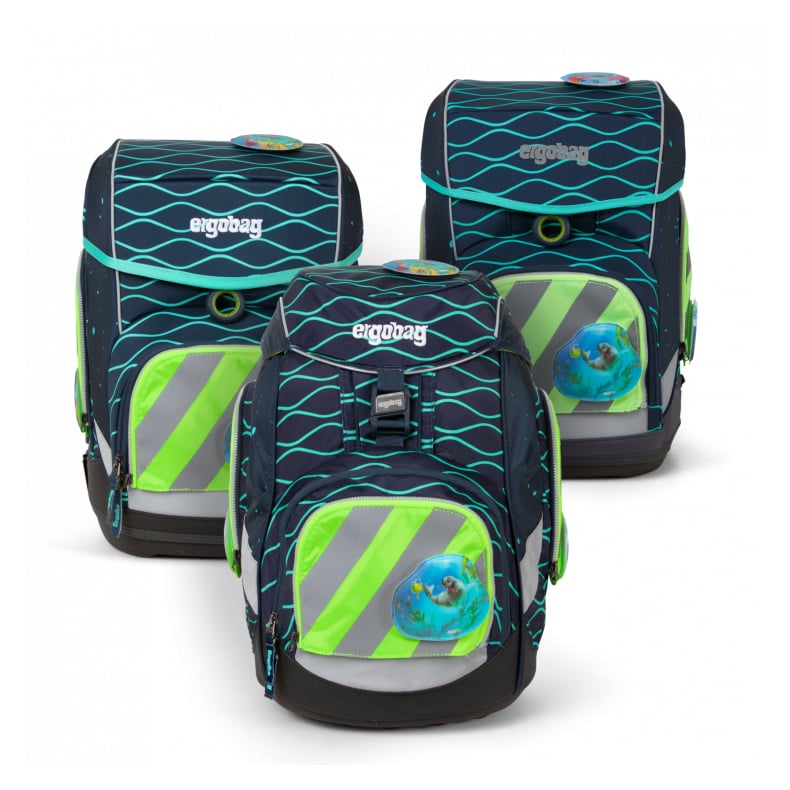 Ergobag Universal Sicherheitsset Reflektorstreifen Pack, Cubo, Cubo Light (ab 2020) grün