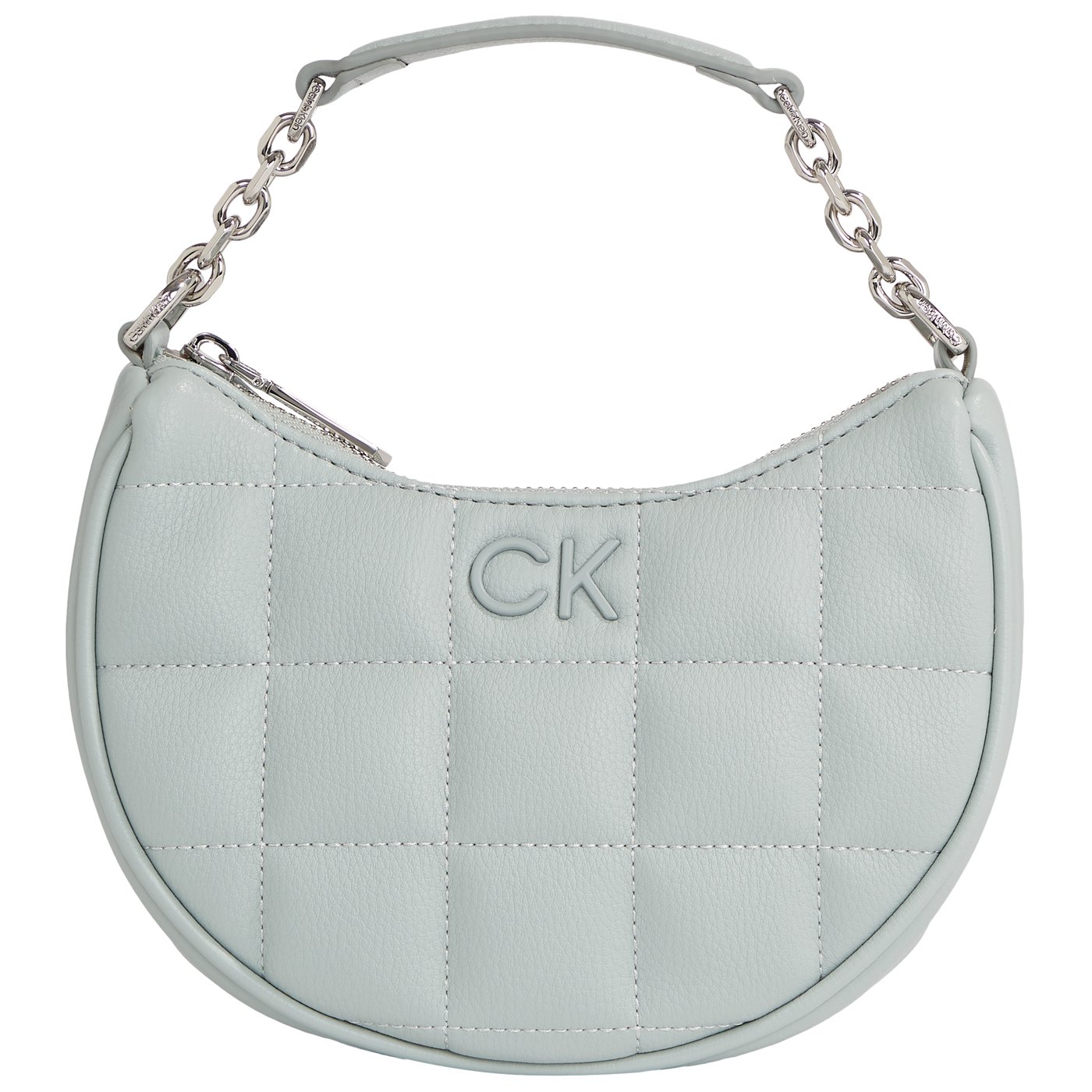 Calvin Klein Beuteltasche SQUARE QUILT CHAIN MINI BAG pigeon