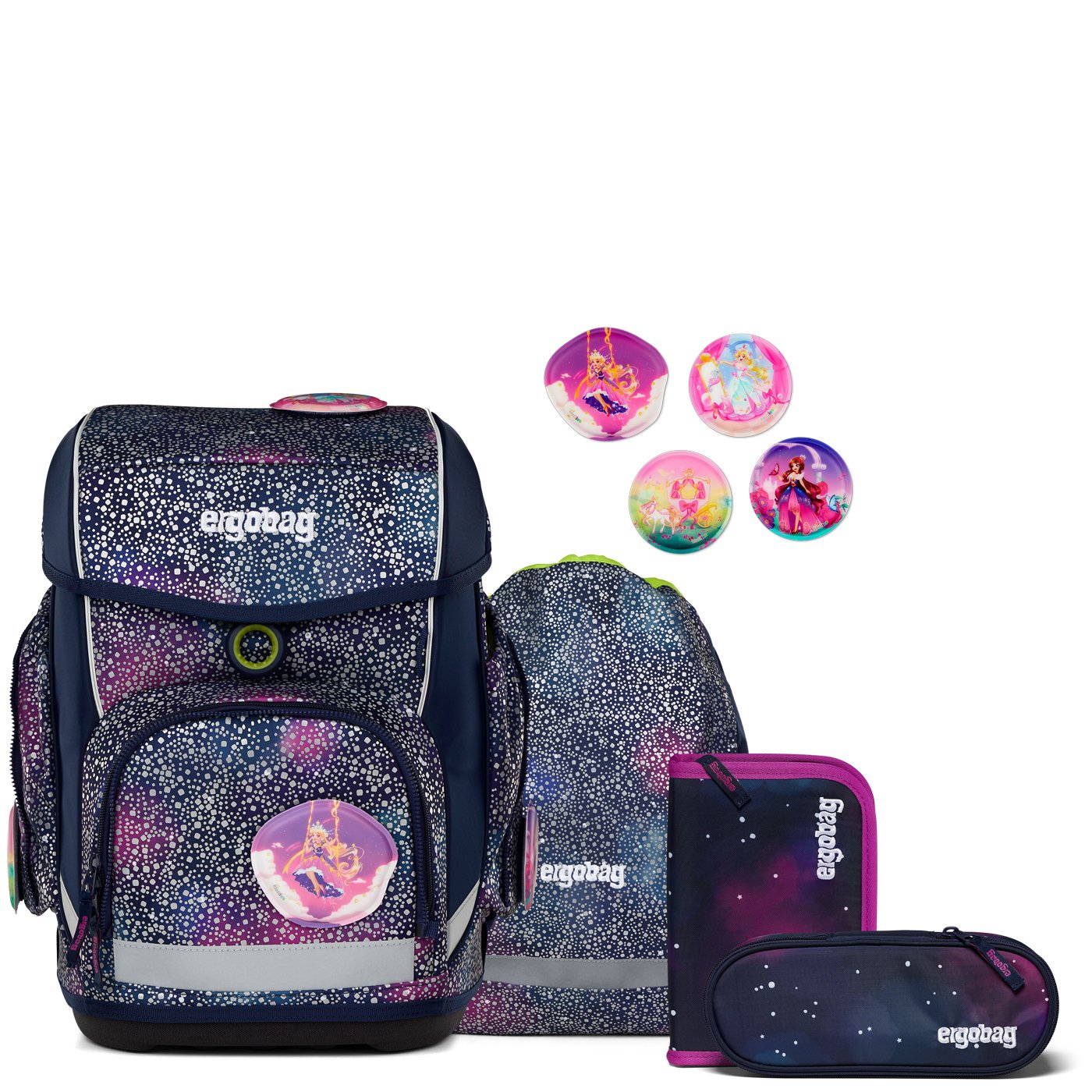 Ergobag Schulranzen Set 5tlg. Cubo (2025) Bärlaxy