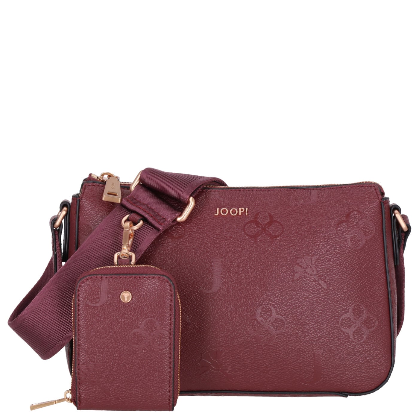 Joop Umhängetasche Decoro Stampa Jasmina Shoulderbag SHZ burgundy
