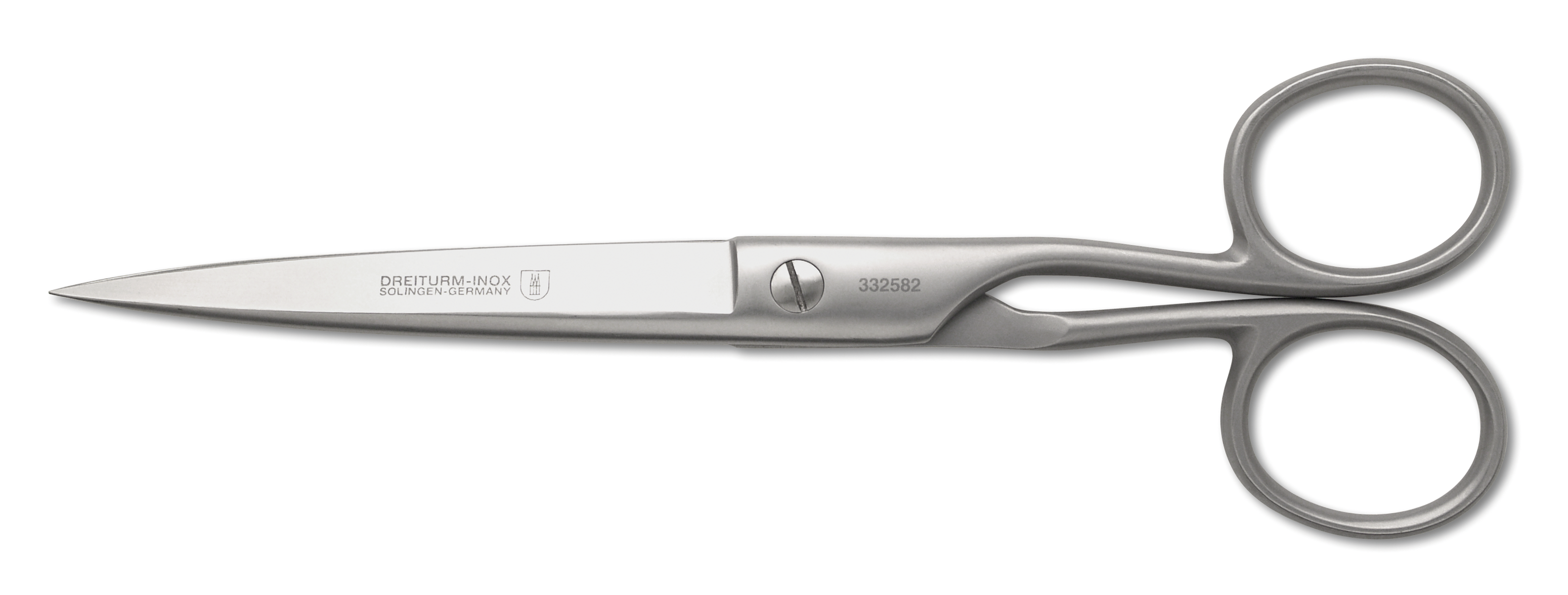 Papierschere 7,5 Zoll 19cm matt  rostfrei 