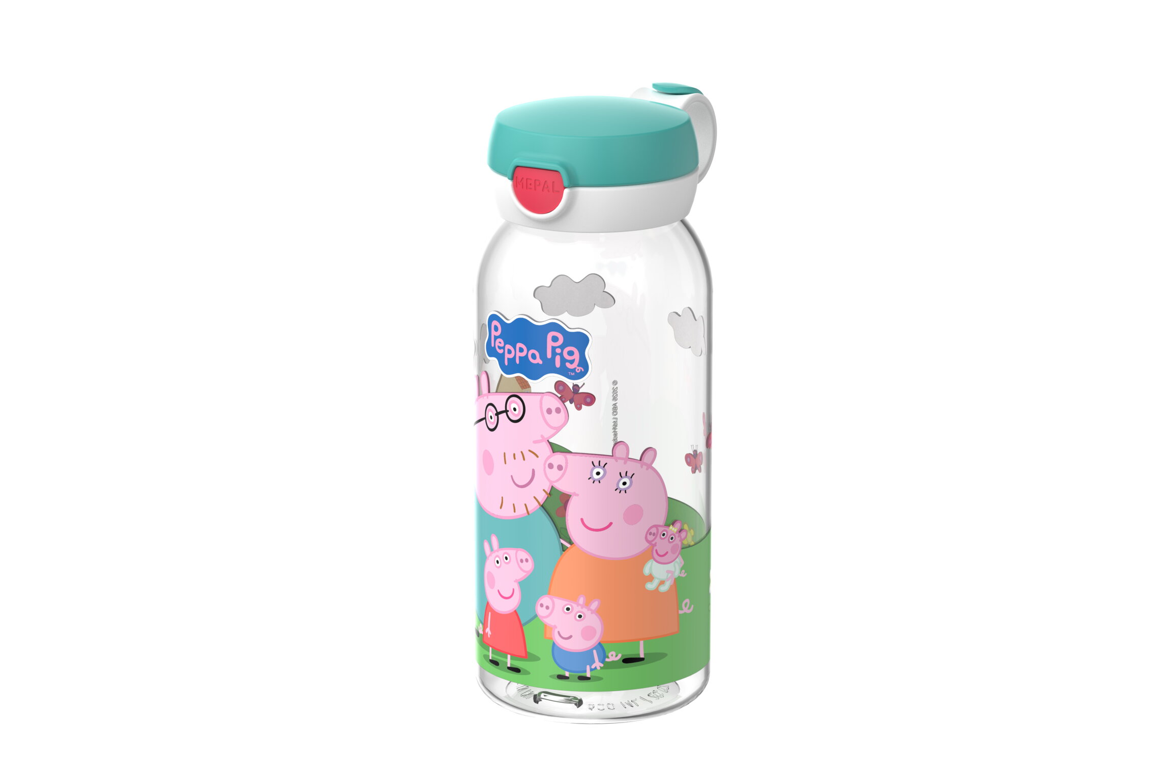 trinkflasche campus 600ml Klappdeckel Peppa Pig 