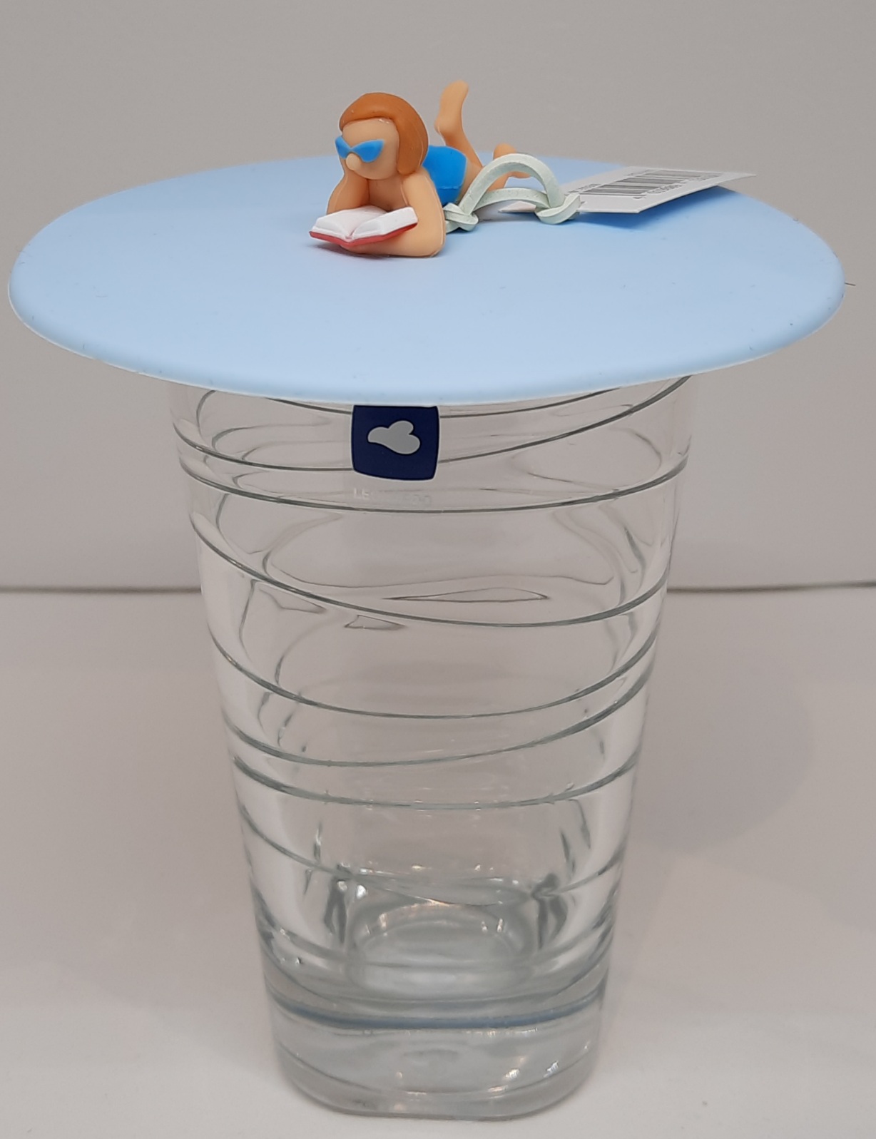 Mein Deckel Silikon Abdeckung Glas  Beach Girl Berta Buch 