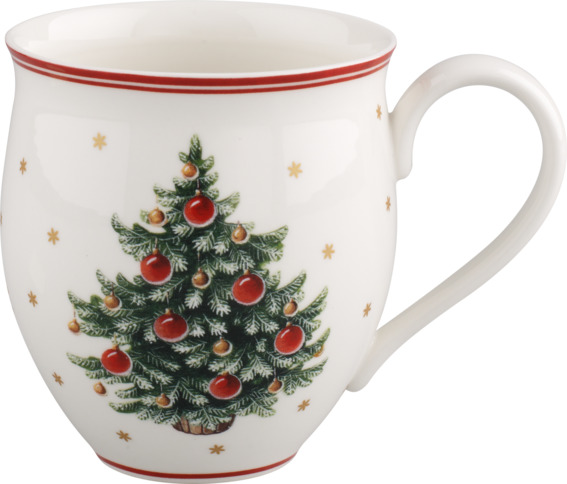 Becher mit Henkel Toys Delight Weihnachten Porzellan