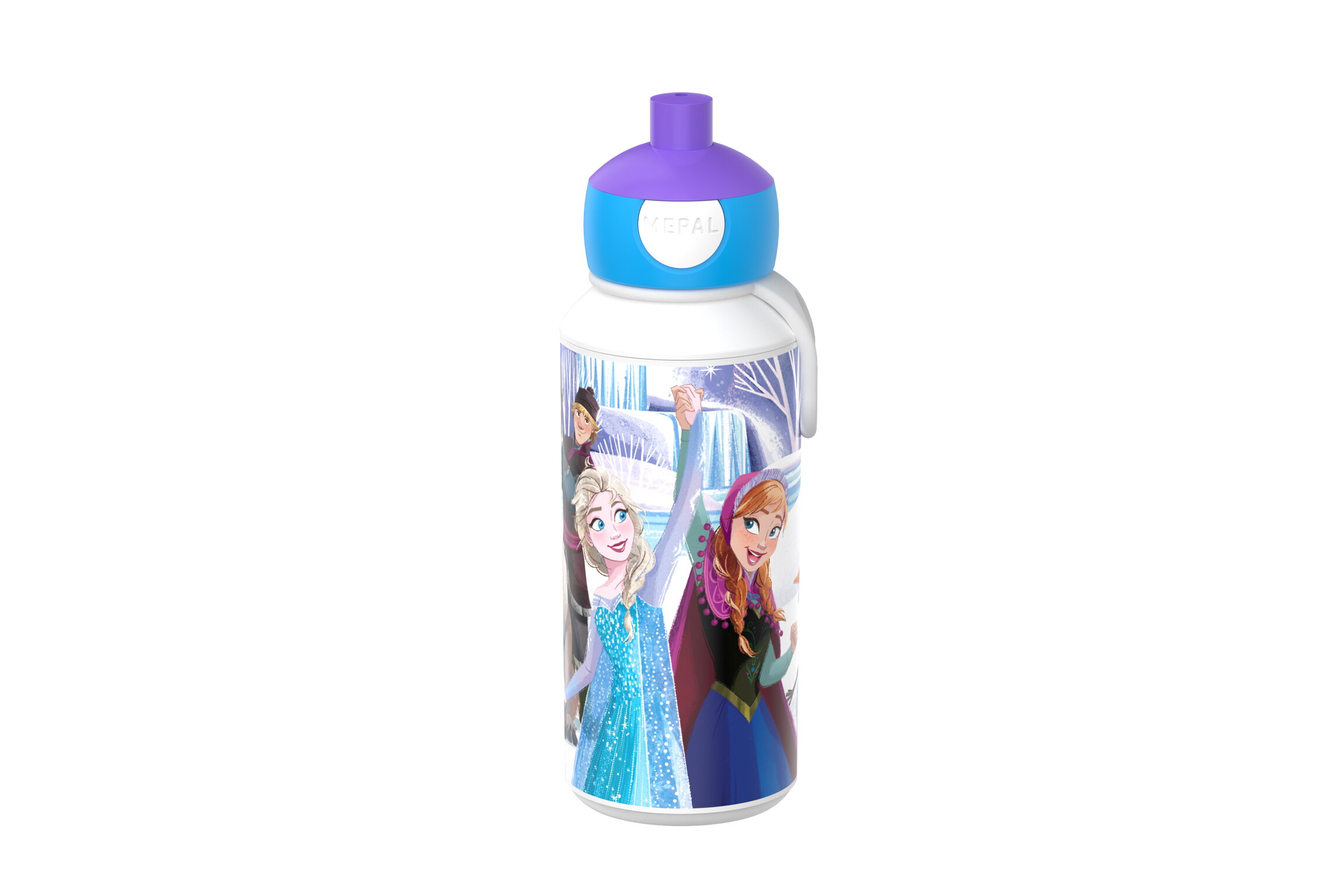 Trinkflasche pop up 400ml frozen friends