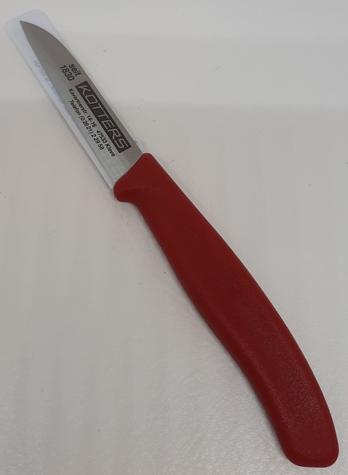 Rot-Gemüsemesser Nylon KOTTERS Messer 1830 