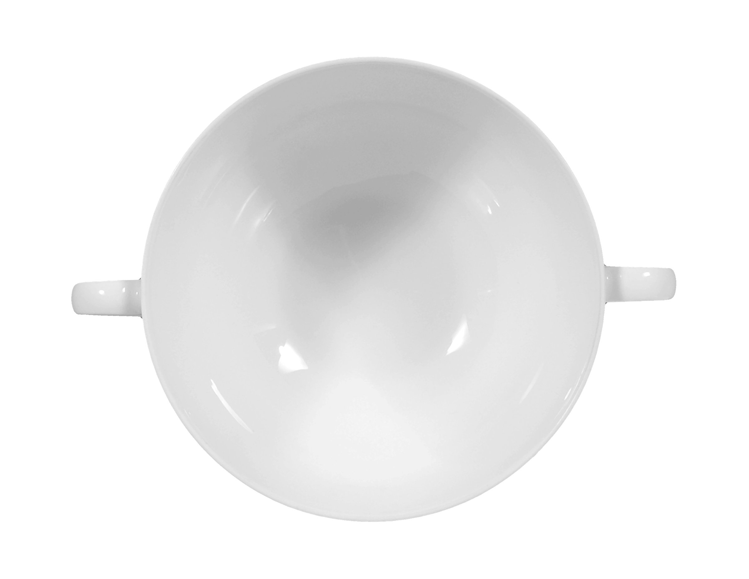 Rondo / Liane Suppenobertasse 0,35 l weiß Schlichte Eleganz und fein weißes Porzellan 