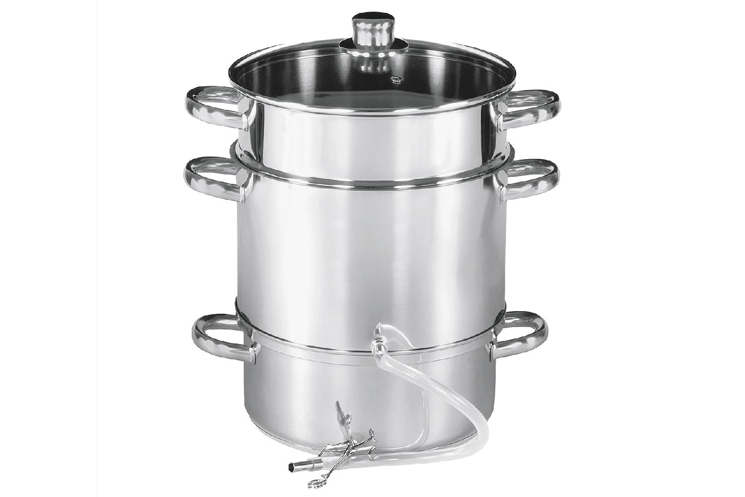 KARL KRÜGER Entsafter Ø26cm Edelstahl Einkochen,Entsaften