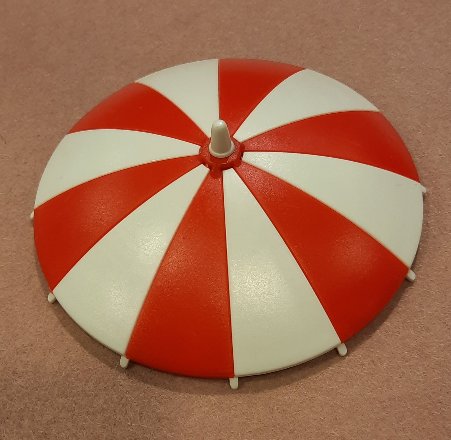 Trinkhalm Deckel rot weiß passend für Gläser bis  zu Ø 11,5 cm 