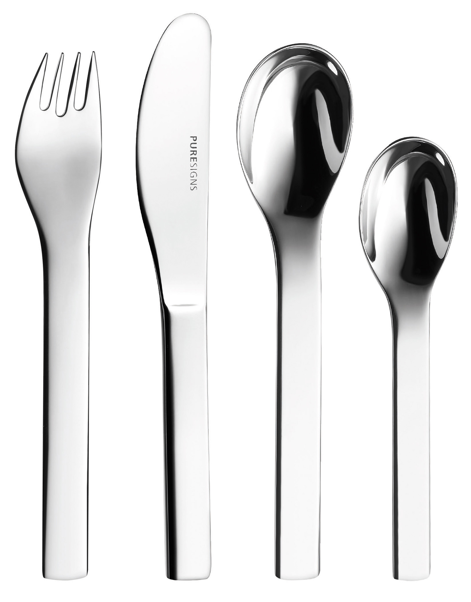 Kinderbesteck 4-teilig ONE mini poliert Edelstahl 18/10 poliert 