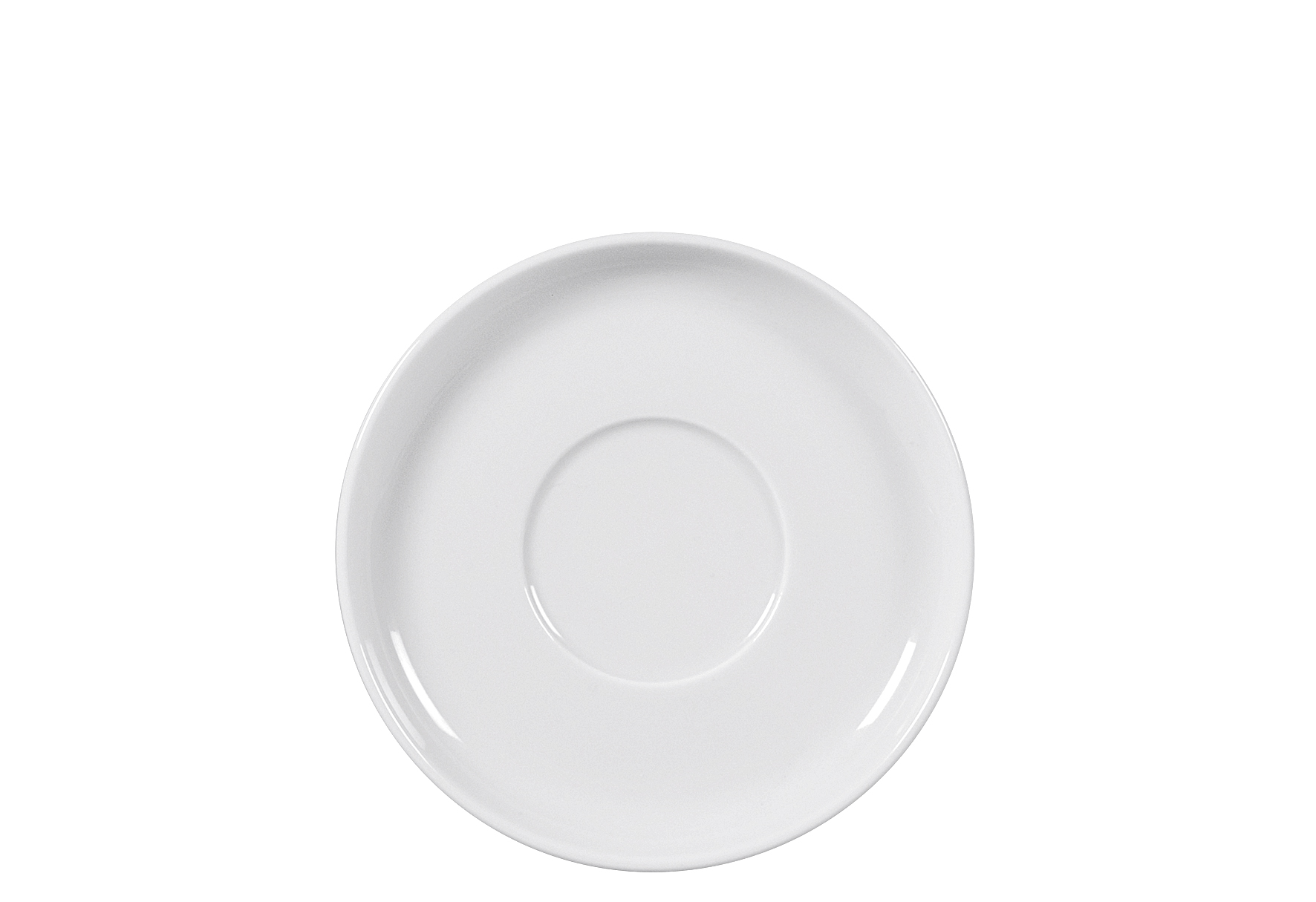Espresso-Untertasse Cucina-Basic Weiss