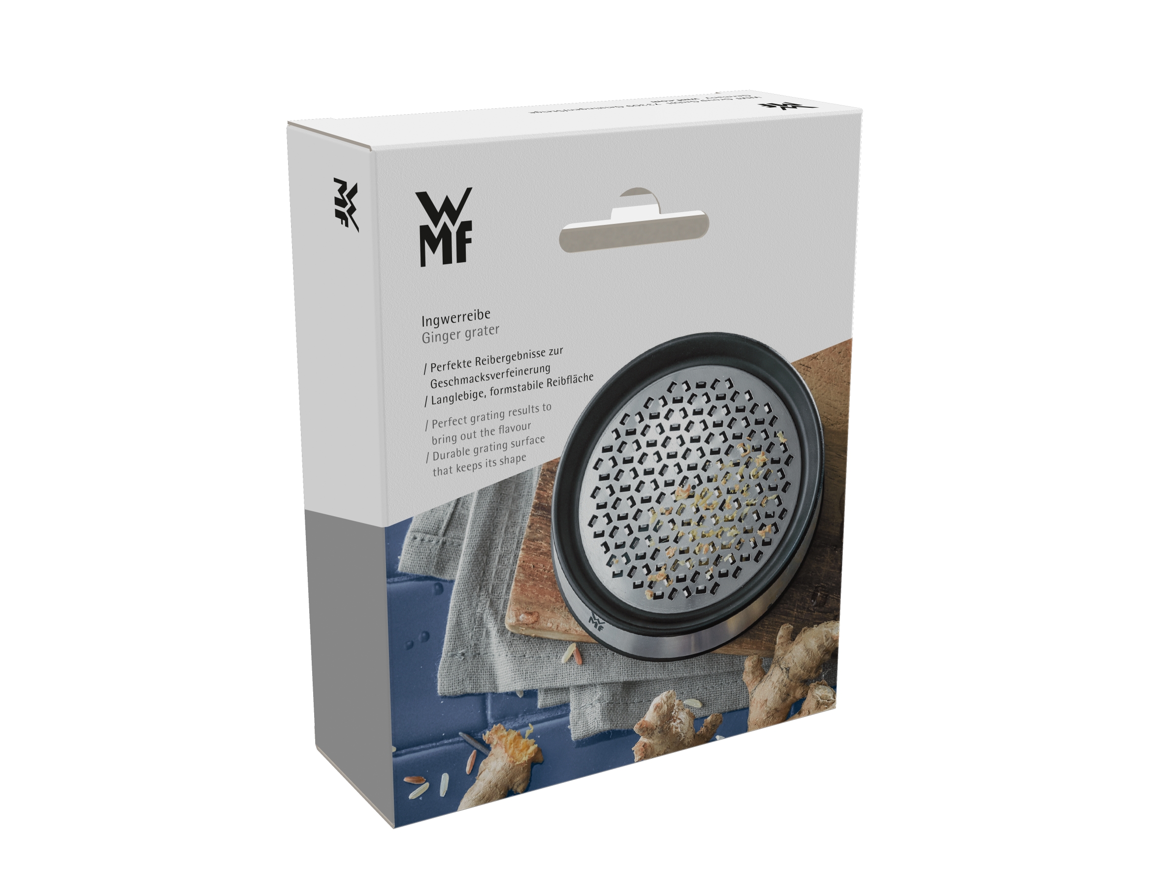 Balance Ingwerreibe, Ø 9 cm Ideal für Ingwer,Knoblauch, Muskatnuss, Gewürze