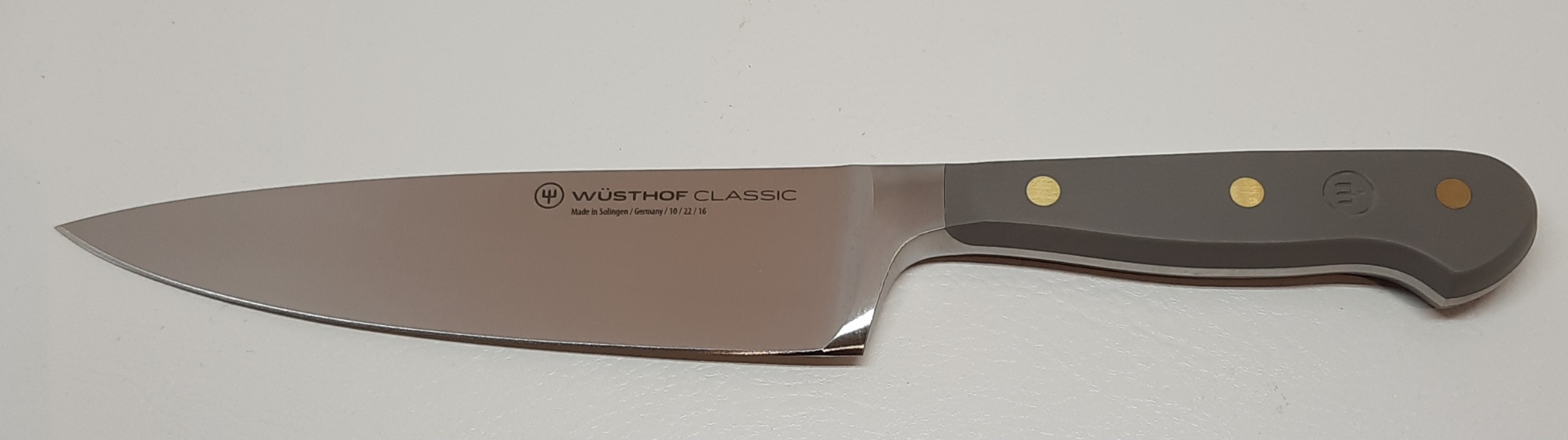 Classic Kochmesser 16 cm  Vollkropf velvet oyster 
