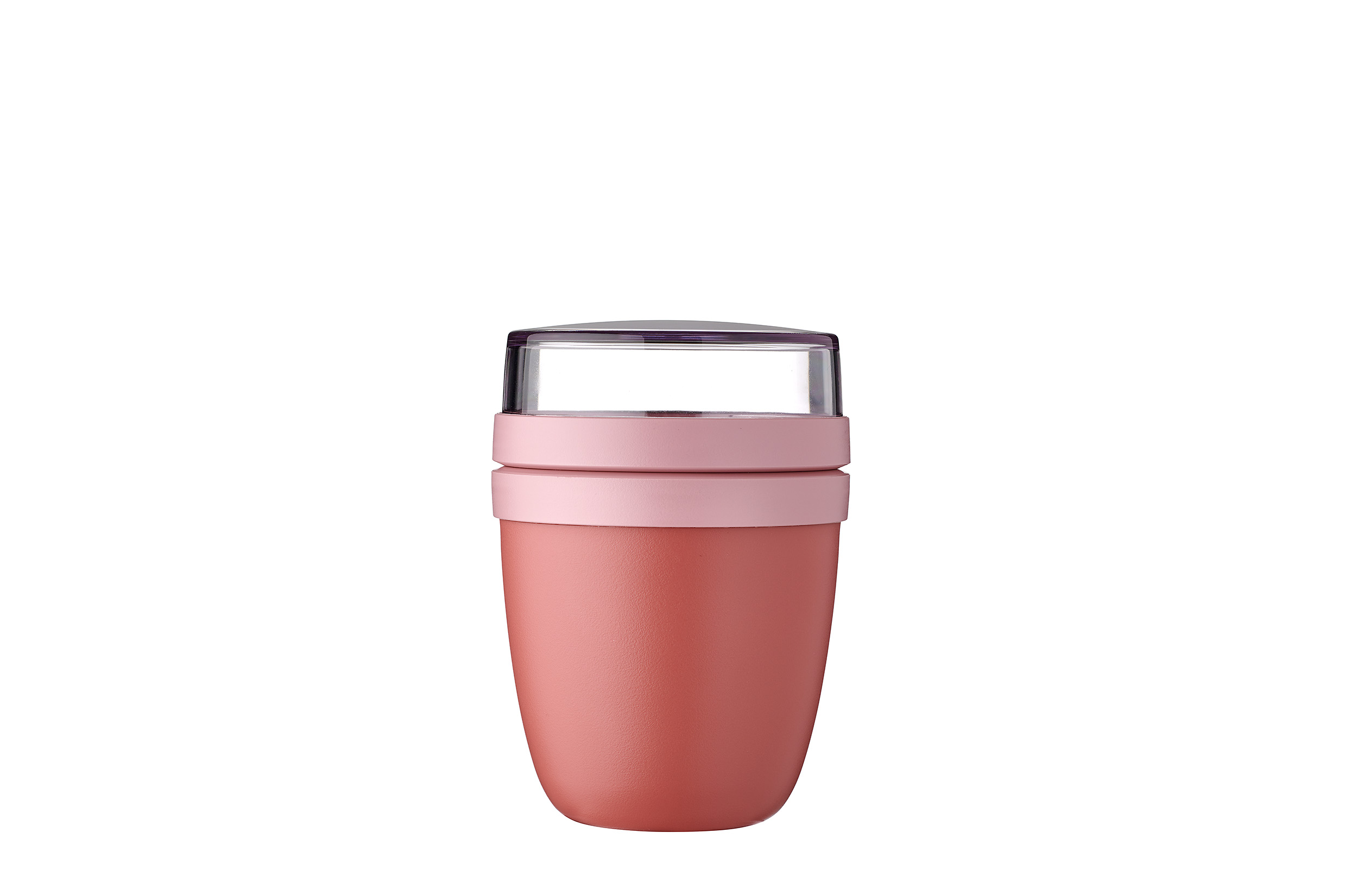 Lunchpot ellipse mini - vivid mauve Praktischer Suppenbecher,Joghurtbecher/Müslibecher