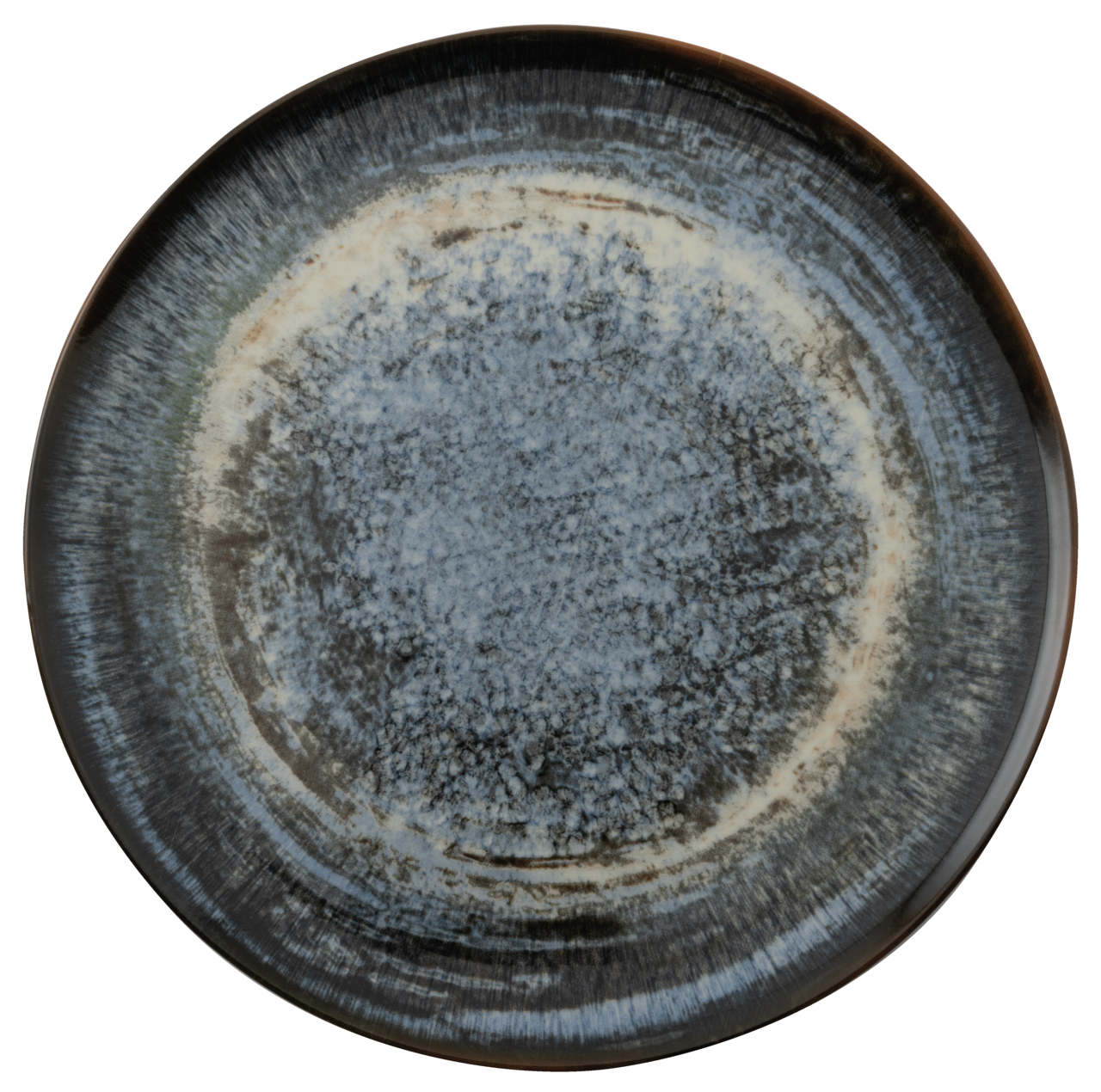 Teller flach 32cm, GALAXY NEPTUNE Pizzateller, Arthur Krupp, Steinzeug 