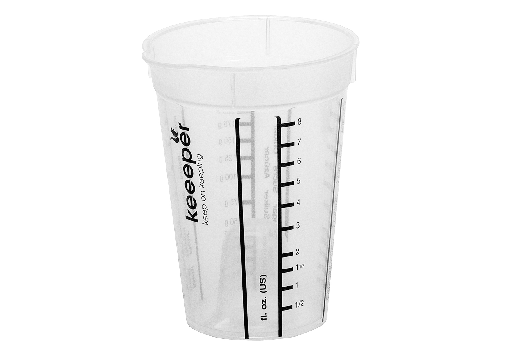 Messbecher 250 ml Mario mit Weichkomponente für rutschfesten Stand