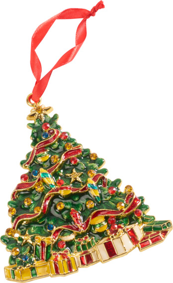 Metallanhänger Baum Winter Kollektion  Weihnachten, Stück 