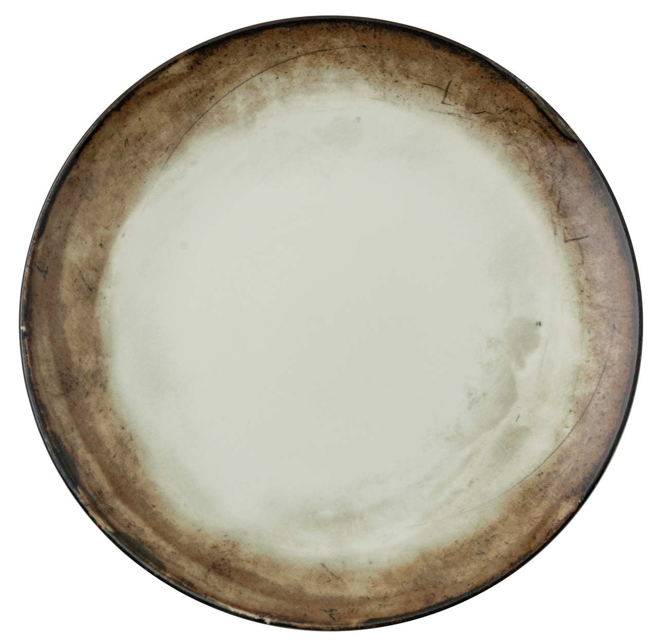 Teller 32cm, SHADE EARTH Pizzateller, Arthur Krupp, Porzellan