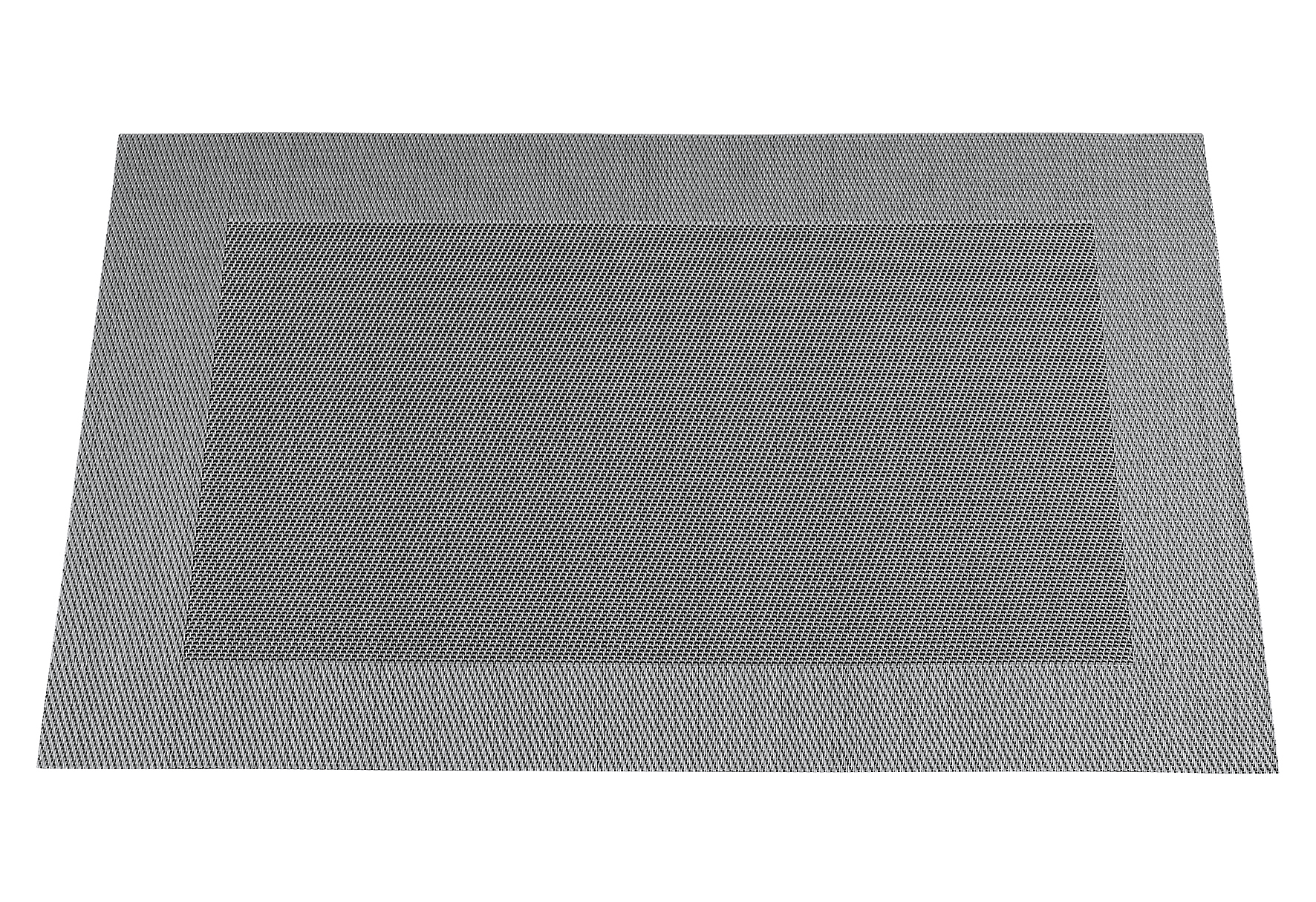 Tischset, grau PVC Breite: 33cm Länge: 46cm