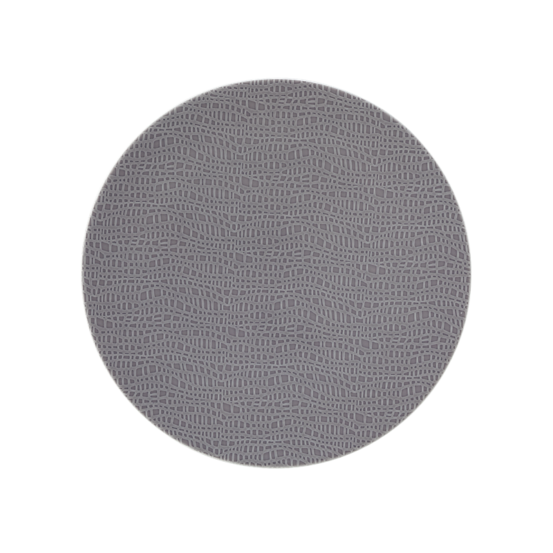 LIFE FASHION Frühstücksteller rund 22,5 cm elegant grey, Porzellan 
