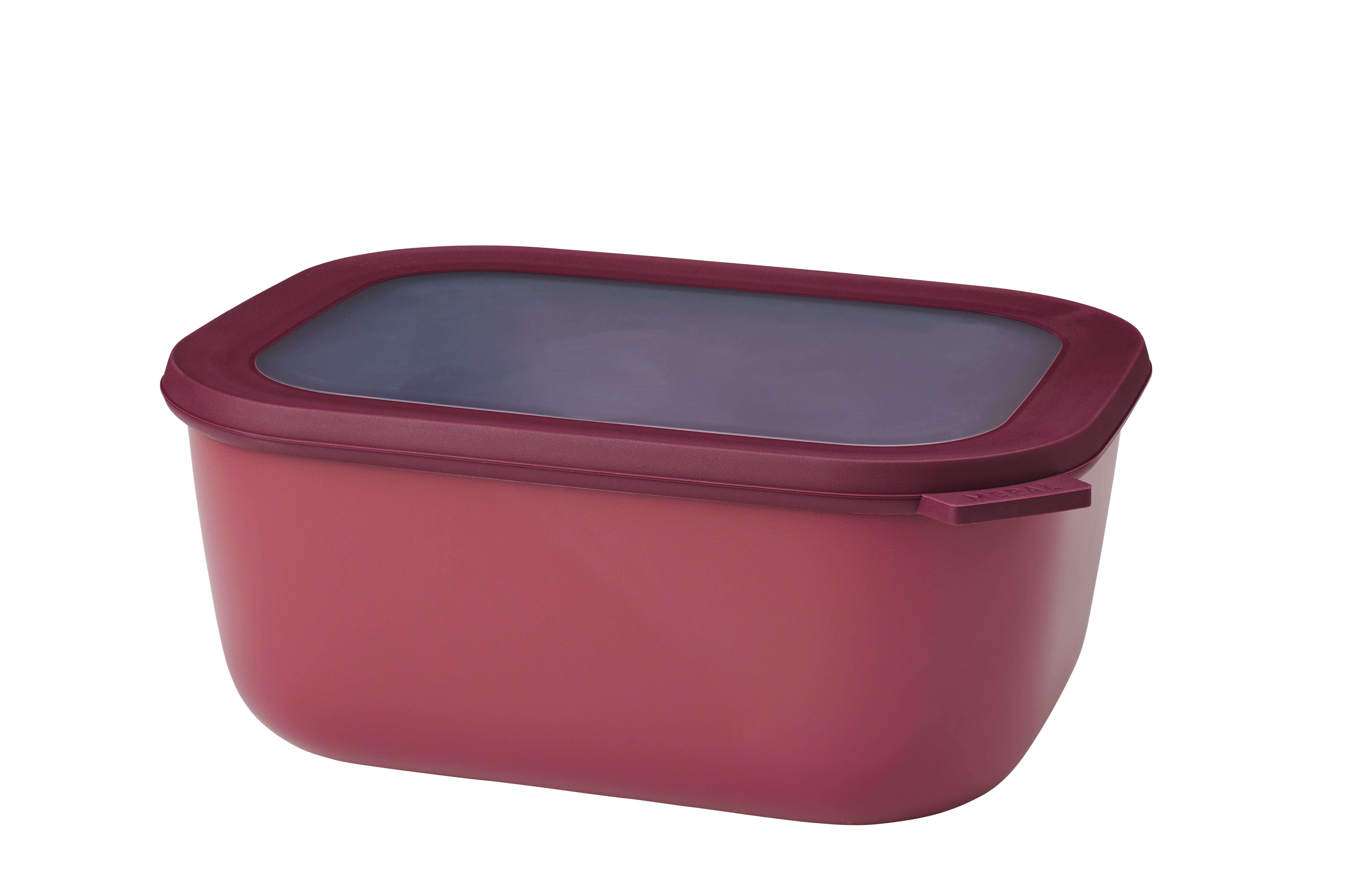 Multischüssel cirqula rechteckig 3l  vivid mauve Auslaufsicher, luft- und aromadicht,BPA-frei 