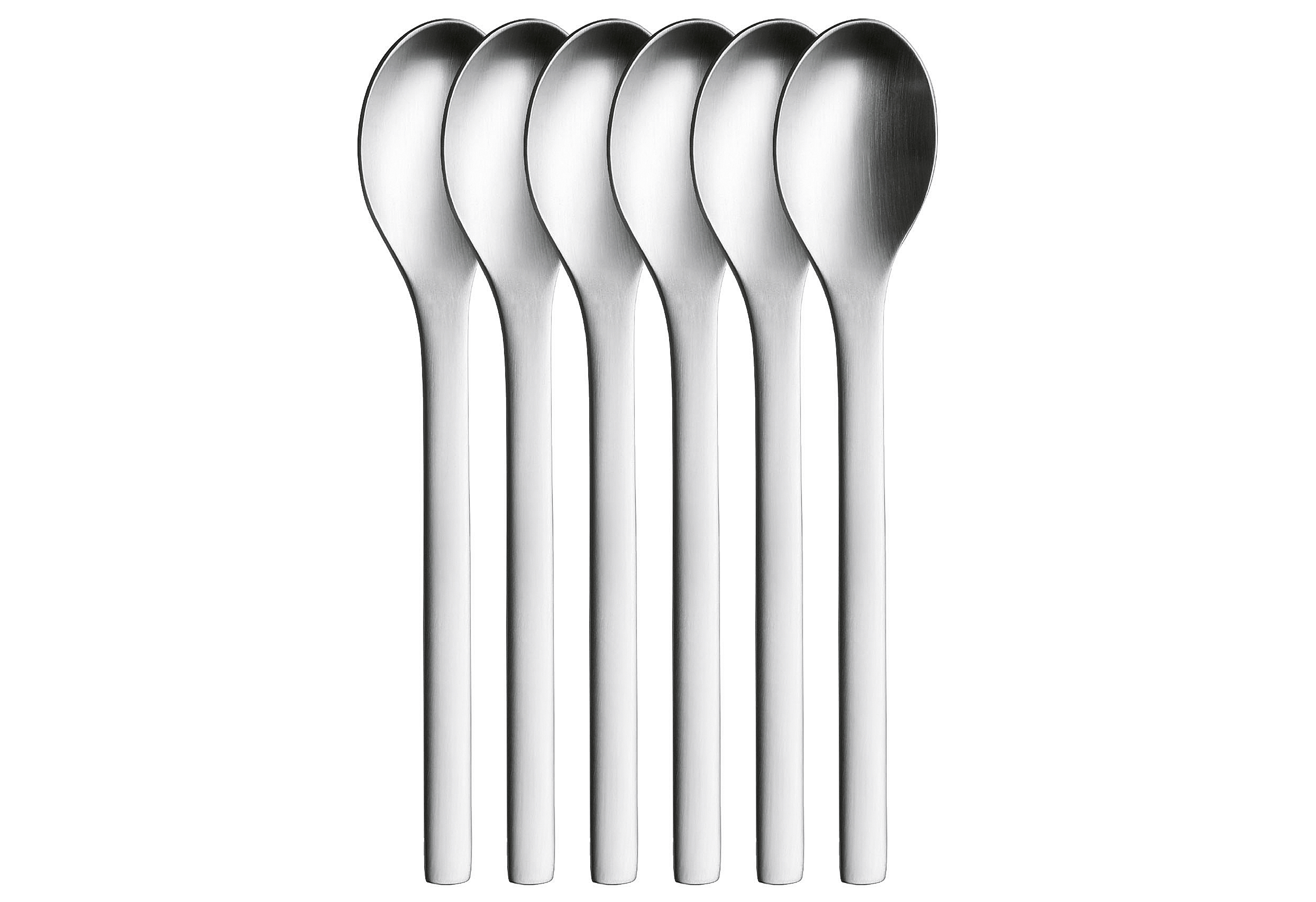 Kaffeelöffel ONE EXTRA matt 6-teiliges Set mattierter Edelstahl 18/10