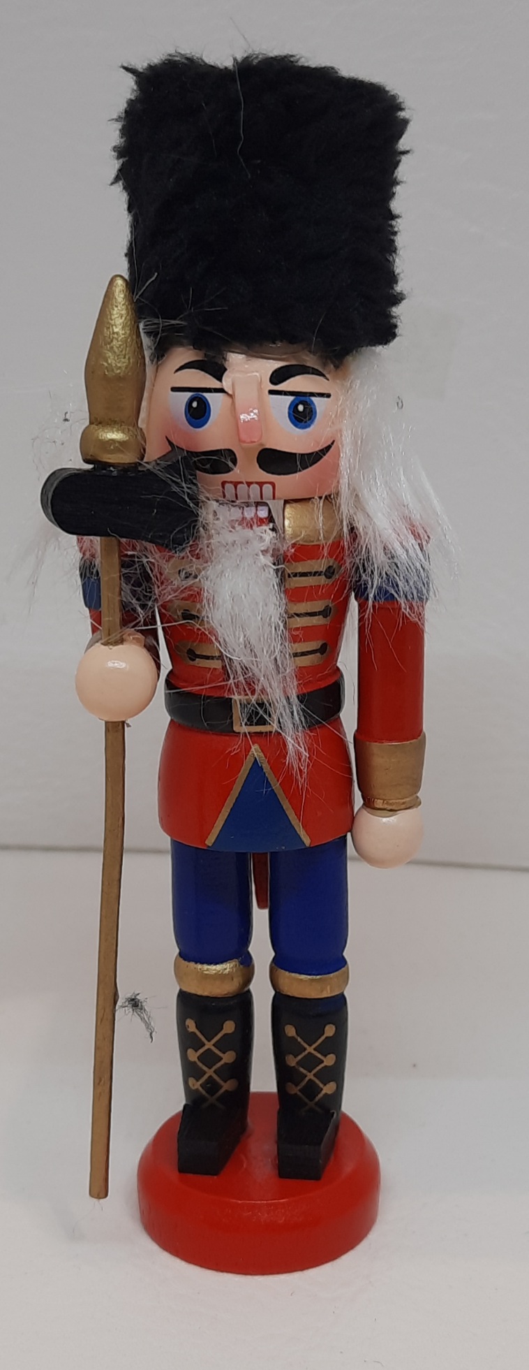 Nußknacker hängend mit Stab Weihnachten 